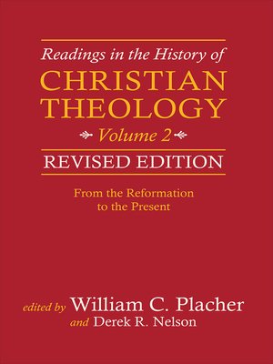cover image of Readings in the History of Christian Theology, Volume 2, Revised Edition